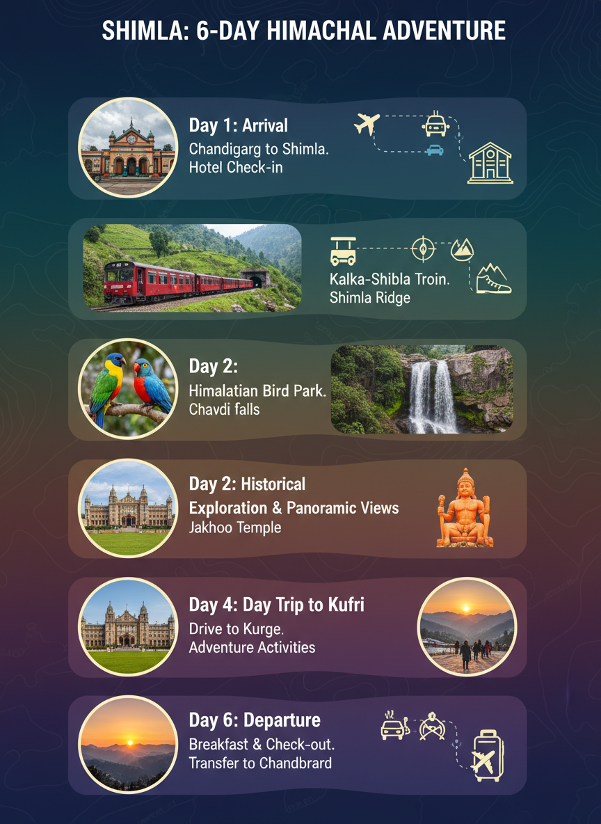 Trip to Shimla, Himachal Pradesh, India