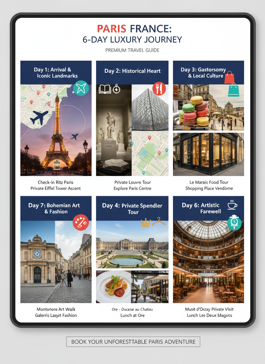 Trip to Paris, France