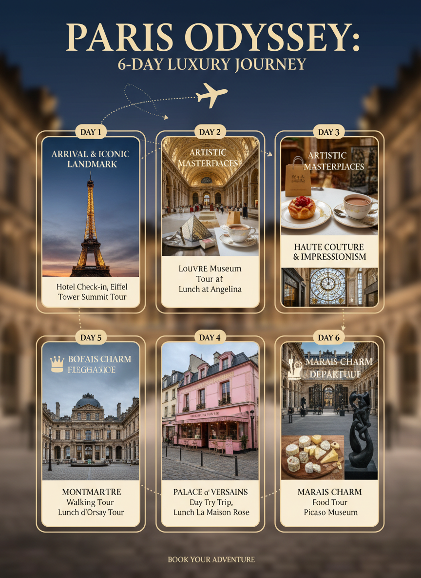 Trip to Paris, France