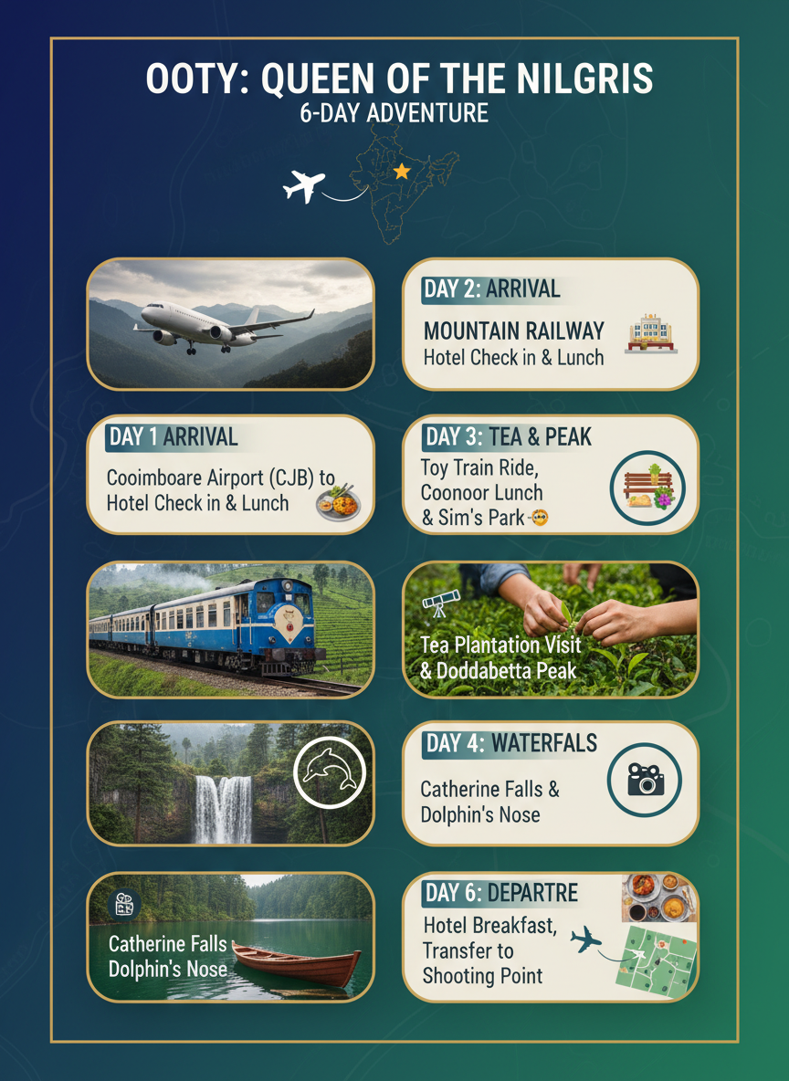 Trip to Ooty, Tamil Nadu, India